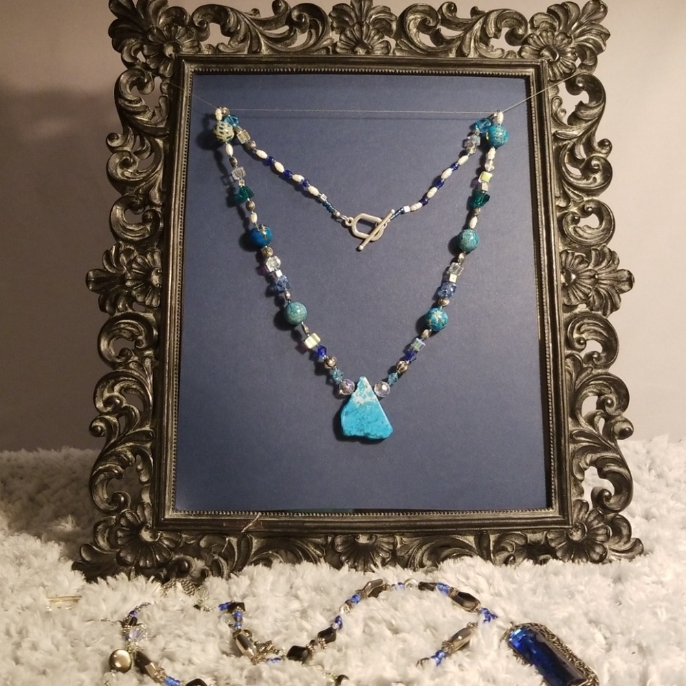 Handstrung Turquoise Necklace